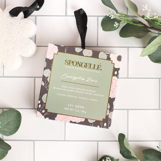 Spongellé - Eucalyptus Rain Boxed Flower