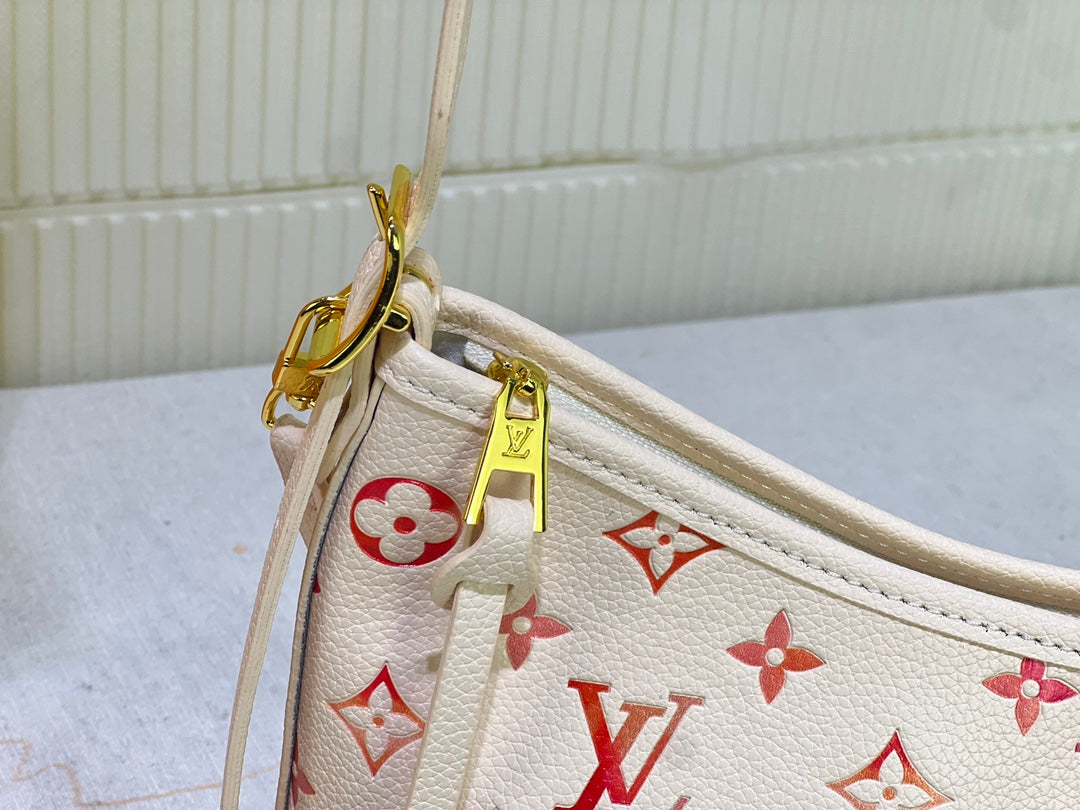 Cream and Pink Purse