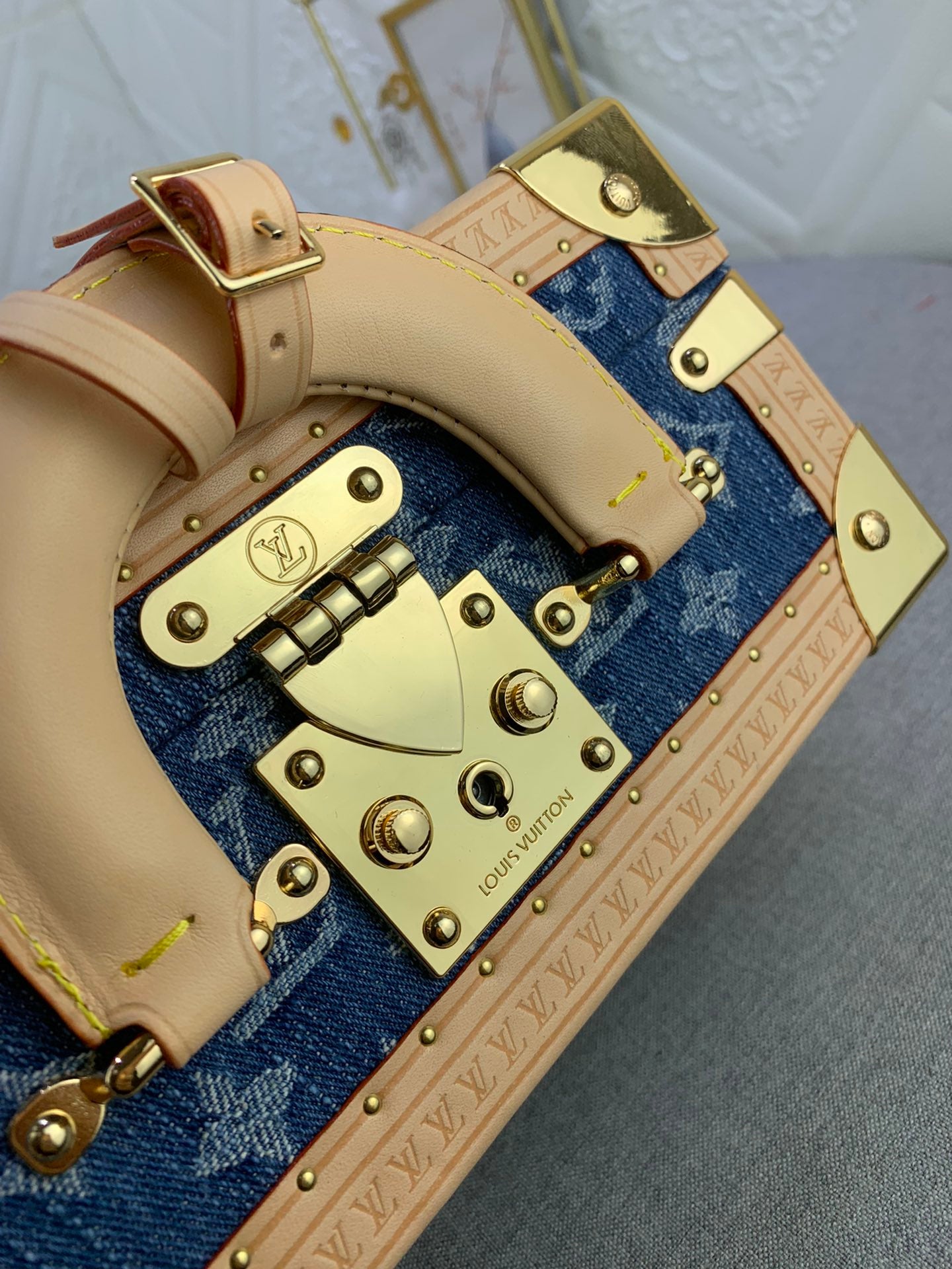 Denim Trunk Bag!