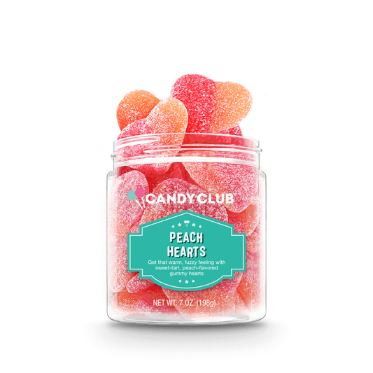 Candy Club - Peach Heart Gummies