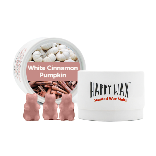 Happy Wax - White Cinnamon Pumpkin Wax Melts