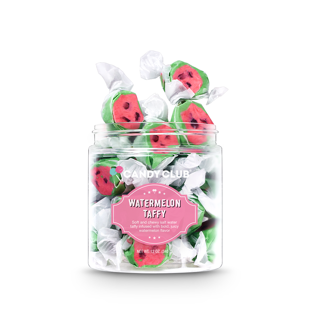 Candy Club - Watermelon Taffy Candies (ice packaging included*)
