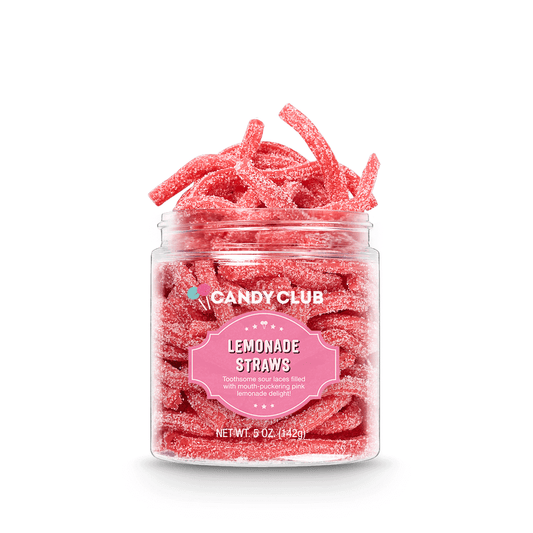 Candy Club - Pink Lemonade Candy Straws