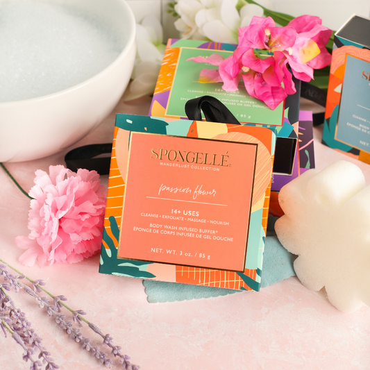Spongellé - Passion Flower Wanderlust Boxed Flower