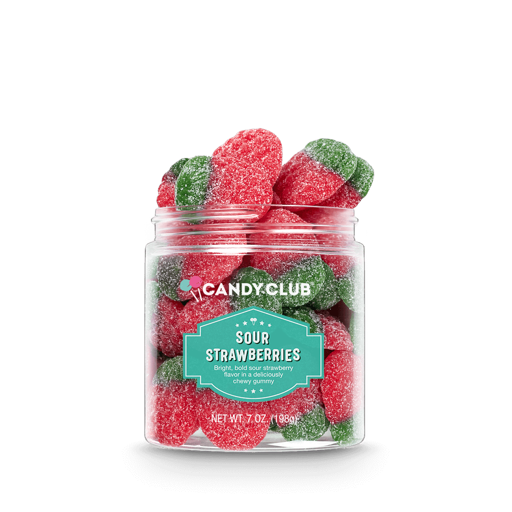 Candy Club - Sour Strawberry Gummies