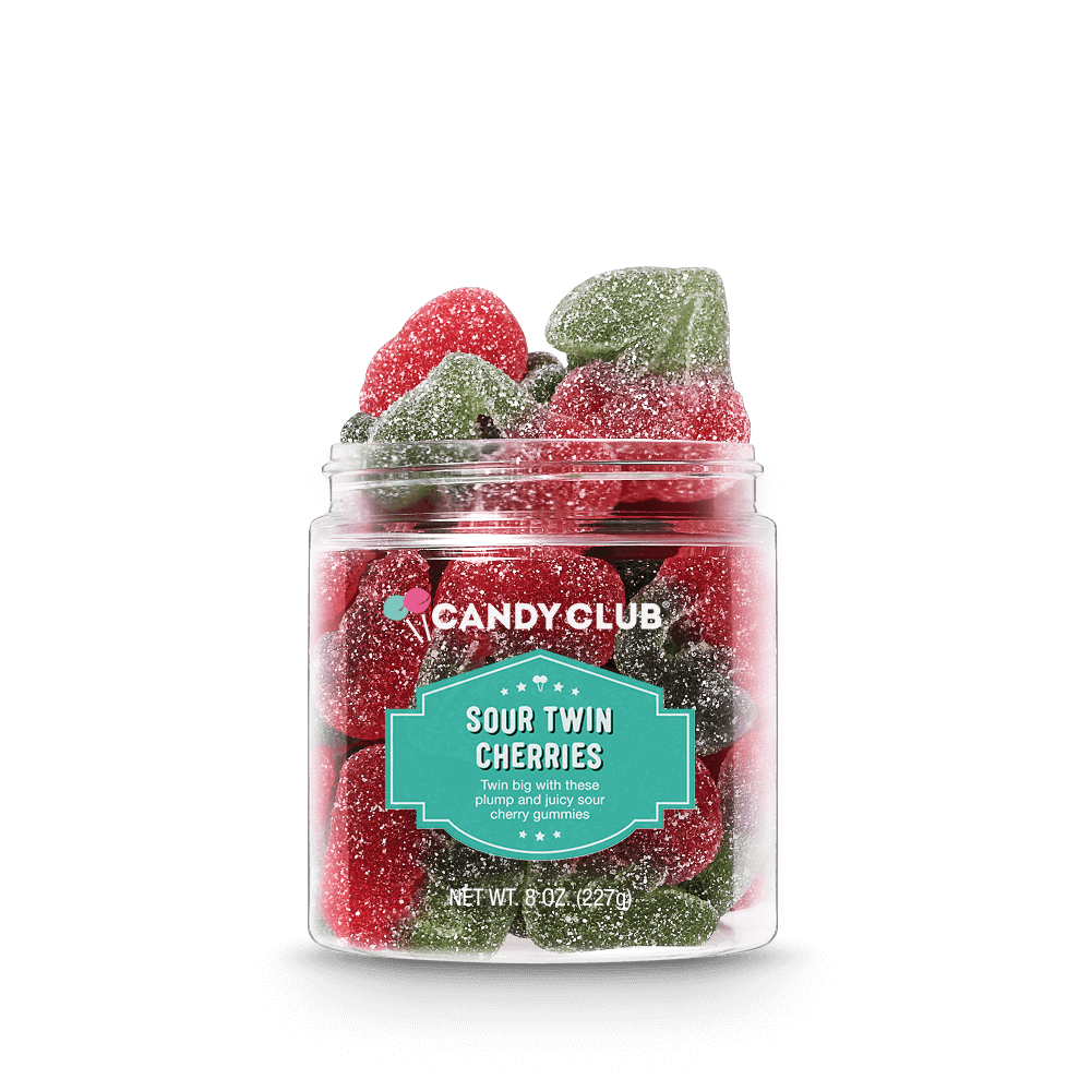 Candy Club - Sour Twin Cherry Gummy Candies