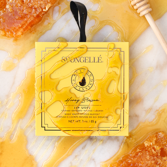 Spongellé - Honey Blossom Boxed Flower